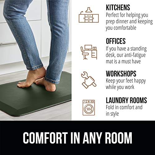 Gorilla Grip Anti Fatigue Cushioned Kitchen Floor Mats, Thick Ergonomic