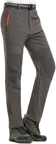 Amazon Sanke メンズ トレッキング パンツ ソフトシェル パンツ アウトドア スポーツ カジュアル ロングパンツ 防風 防寒 保温 ウェア 裏フリース パンツ ズボン 釣り スキー 登山 バイク用 男性用 ロングパンツ 通販