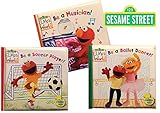 Sesame Street® Bath Time Bubble Books: Be a Ballet Dancer!, Be a Soccer Player!, Be a Musician!