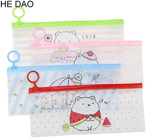 NJPOWER Sweet Lazy Sumikko Gurashi PVC Waterproof Pencil Bag Stationery Storage Organizer Bag School Supply Student Prize