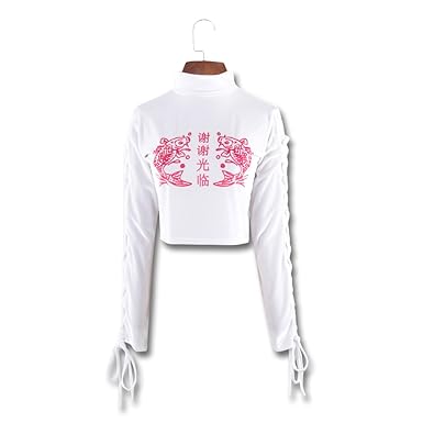Amazon Hongma レディース ショート丈 へそ出しトップス おしゃれ Amazon Hongma レディース ショート丈 へそ出しトップス おしゃれ
