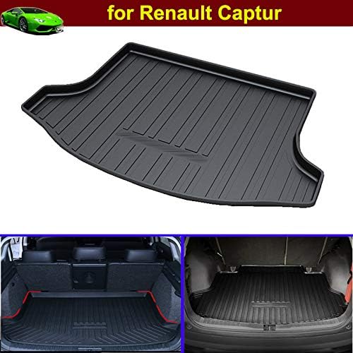 Kaitian 1pcs Non-Slip Rubber Car Mat Car Boot Mat Boot Cover Boot Liner Cargo Liner Cargo Cover Cargo Mat Trunk Mat Trunk Liner Tray Floor Mat for Renault Captur 2014 2015 2016 2017 2018 2019 2020