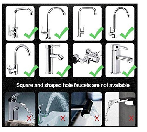 Ginkago Movable Kitchen Tap Head Perfect Kitchen Water Spray - Thumbnail 6