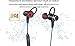 Bluetooth Headphones,Wireless V4.1 Bluetooth Earbuds Magnetic in-Ear Headset Sweatproof Sports Earpieces Lightweight Stereo Noise Cancelling Earphones with Built-in Mic[Upgraded Version]
