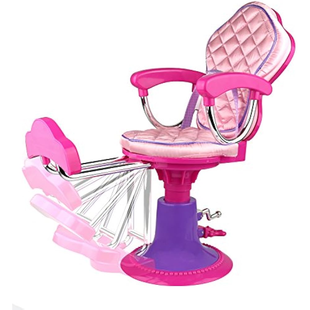 Click Furniture N&39 Play Doll Salon Chair Accessories. Perfect For 18