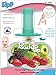 PouchPop 4 Count Baby Food Pouch Attachment, 4 Months Plus, Slow Flow, Silicone