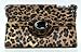 LiViTech(TM) Leopard Design Series 360 Degree Rotating PU Leather Case Cover for Apple iPad (iPad Mini 1 2 3, Orange)