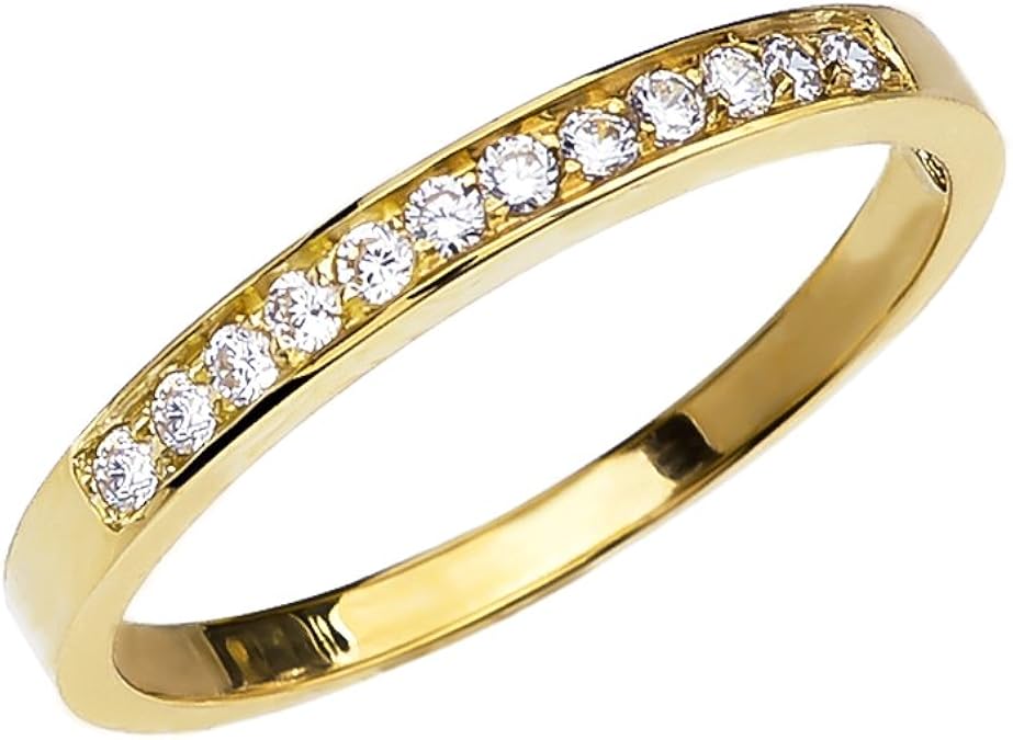 9 ct Gold Ring Amazon.co.uk Jewellery
