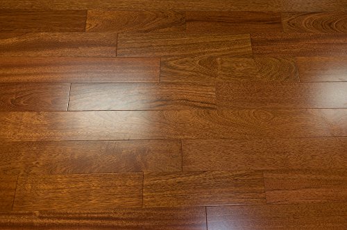 Brazilian Cherry Prefinished Solid Wood Flooring, 5" x 3/4, 1 Box, by Hurst Hardwoods