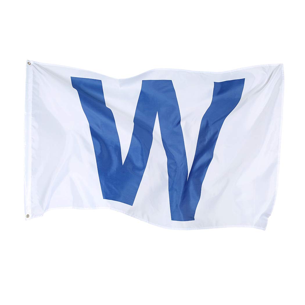 Roterdon Chicago Cubs W Flags 3x5 Ft Win Flag Durable Sports Outdoors Polyester Banner Flags Amazon In Garden Outdoors