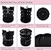 360 Rotation Makeup Organizer, sanipoe Round Bathroom Storage Tower Cosmetics Shelf Adjustable Vanity Rack Countertop Ondisplay Case Stand, Black