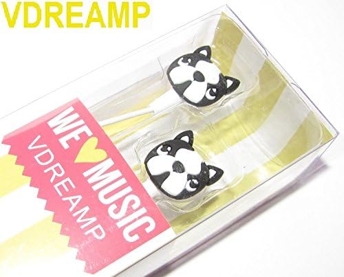 Cartoon Earphone Cute Dog Bulldog 3D Earbuds In Ear Headphone for Apple Samsung HTC Android Smartphone Tablet MP3 Stereo Wired 3.5 mm Best Gift (Dog)