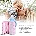 Baby Bottle Warmer - USB Portable Travel Mug Milk Heater Bottle Heater Feeding Bottle Infant Storage Bag ( Color : Pink )