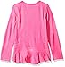 Adidas Girls' Little Girls' Pretty Strong Clima Top, Shock Pink Heather, 6X