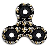 Pittsburgh-Penguins Anti-Anxiety EDC Tri-Spinner Fidget Toy Hand Spinner ADHD Focus Relief Toys