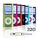 G.G.Martinsen 32 GB Mini Usb Port Slim Small Multi-lingual Selection 1.78 LCD Portable Mp3/Mp4, Mp3Player , Mp4Player , Video Player , Music Player , Media Player , Video player ,Audio player With Photo Viewer , E-book Reader , Voice Recorder, Games & Movie- Green