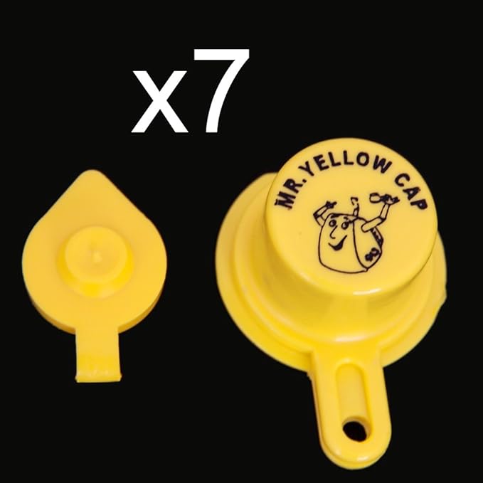 Yellow Gas Can Cap That Fits Your Vintage Blitz Spout 7