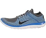 Nike Free 4.0 Flyknit Mens Dark Grey/Photo Blue/Polarized Blue/Black 631053-014