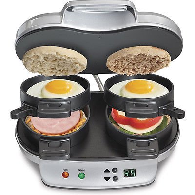 Hamilton Beach 25490 Dual Breakfast Sandwich Maker