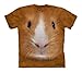 Guinea Pig Face The Mountain Tee Shirt Child SXL Adult SXXX SIZE: M child, Brown