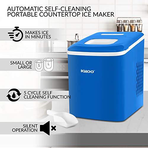 Igloo ICEBNH26RD Automatic SelfCleaning Portable Electric Countertop