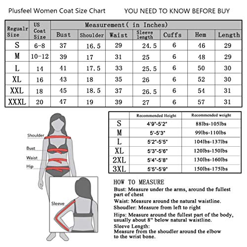 Plusfeel Women's Packable Outwear Cycling Long Sleeve Puffer Coat with Hood Outwear Sports Coat, Black, L