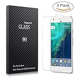Google Pixel XL Screen Protector,XUZOU Tempered Glass 3D Touch Compatible,9H Hardness,Bubble Free (3Pack)