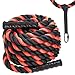 Battle Ropes with Anchor Kit and Nylon Protector Included - Fitness Undulation Rope Exercise - Cross Strength Training - Circuits Workout (1.5