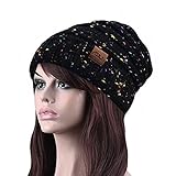 Knit Beanie，ASILA Unisex Winter Warm Slouchy Wool Hat Skull Cap for Women&Men (LLBB3000)