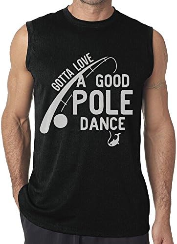 Gotta Love A Good Pole Dance Men Sleeveless Tshirt