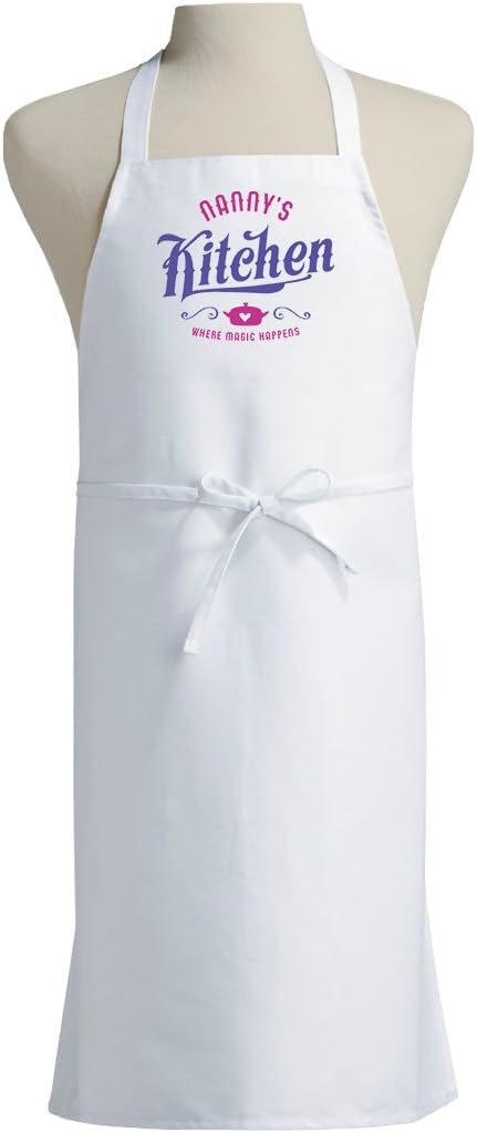D Design Invent Print! Nanny Apron Cooking Birthday Gift Where Magic Happens Funny Kitchen Present for Women - Image 3