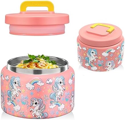 JXXM Oz Thermo Food Jar for Hot Cold Food for Kids, Insulated