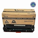 V4INK ® 131X (CF210X) Black New Compatible Toner Cartridge for Laserjet Pro M251 M276 Toner Printers