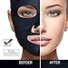 Charcoal Facial Mask Sheet, Face Mask Skin Care with Japanese activated carbon, Licorice Extract, Caviar Extract, Deep Cleaning Charcoal Face Masks for Women&Men (Pack of 10)