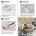 Pinion Pins White Cloth Magnetic Duvet Clips with Magnetic Key for Easy Removal. Pack of 16 Comforter Fasteners That are Safe Locking and Holds up to 10lbs