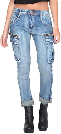 womens cargo jeans uk
