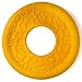 West Paw Zogoflex Air Dash Dog Frisbee – Floatable Flying Disc Pet Toys – High-Flying Aerodynamic Disc for Dogs – Lightweight Chew Puppy Toy for Fetch, Catch, 8” Round, Dandelion