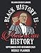 Melanin Driven Planners: Black History Is American History: African American Calendar | 2 Year Calendar Weekly | 24 Months Agenda Planner | Malcolm X ... Quote | Great Gift for Black History 365 by Melanin Driven Planners