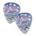 Christian Guitar Picks for Gospel Music - In Christ Alone (12-Pack) - Medium Celluloid - Best Inspirational Music Gifts for Church Worship Team, Pastor, Youth Group, Dad, Mom, Boys, Girls