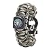 Gonex 550 Paracord Survival Bracelet, Emergency Survival Kit with Compass, Eye Knife, Fire Starter, Fishing Tool for Camping, Hiking, Hunting, Travelling