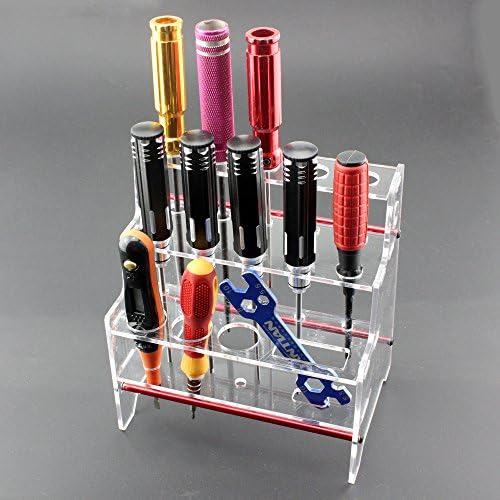 New Screwdriver Shelf Hex Screwdriver Tool Kit Stand Holder FPV Tool Storage Rack
