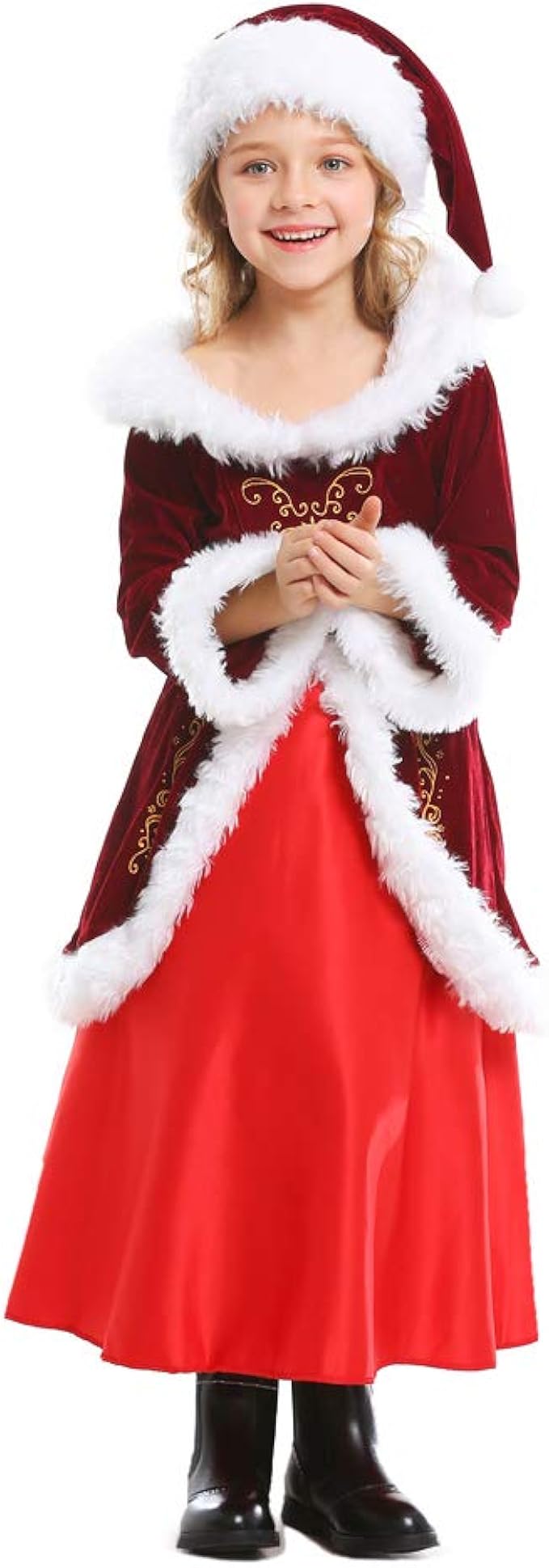baby girl mrs claus outfit