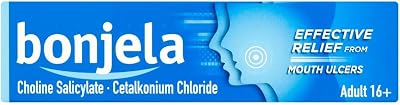 Bonjela Sugar Free Mouth Ulcer Gel 15g - Pain Relief for Mouth Sores