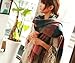 ZPS 1PCS Fashion Womens Warm Winter Scarf Shawl Cotton Blend Long Soft Scarves Wraps (Hot pink)