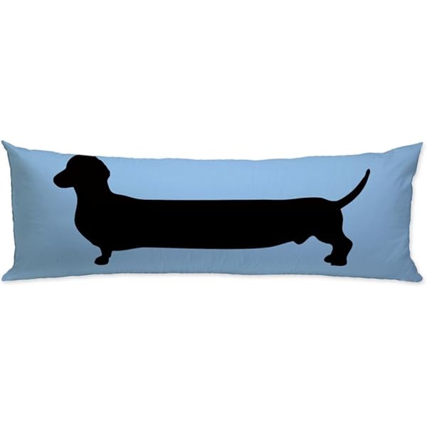 wiener dog body pillow