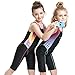 Girl's Athletic One Piece Sport Swimsuit Train Racerback Competitive Swimwear