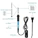 Soldering Iron Kit, MTSZZF 60W 110V-Adjustable Temperature Control Electronics Welding Iron Kit with ON/OFF Switch Soldering Iron Gun Kit Toolkit