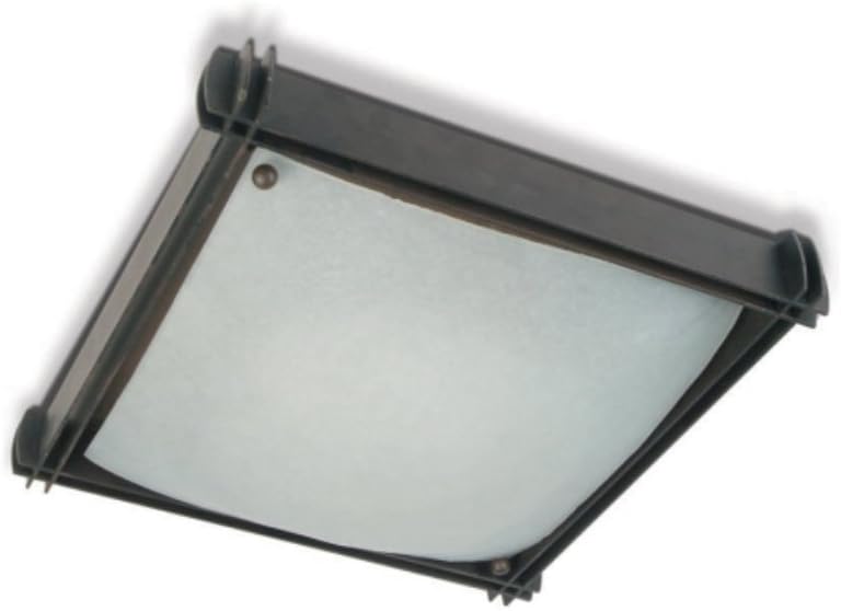 § §, Ceiling Light/Chandelier, 3 mm Thick, Clear Glass – Rust Effect Professional Quality Stainless Steel Frame Square Sand 200 Watt R7s Linear Halogen Lamp