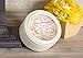 Cottage Garden Granddaughter Glossy Ivory Finish Round Jewelry Music Box Plays Song You are My Sunshine