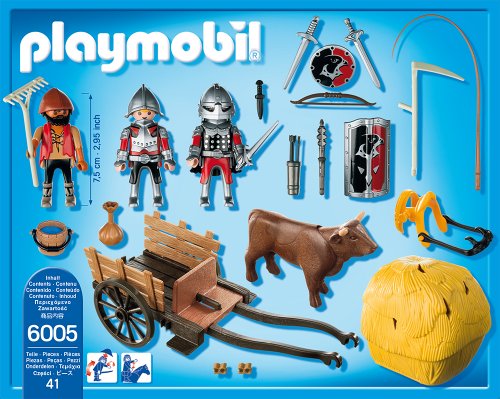 PLAYMOBIL Knights 6005 Tarnkutsche der Falkenritter, ab 4 Jahren – Bild 4